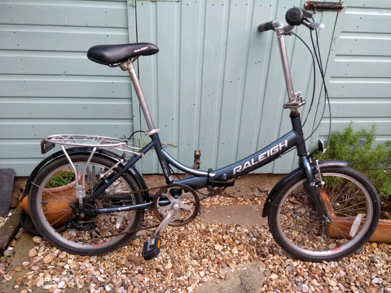 raleigh evo7sp folding bike